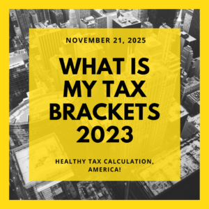 2023 tax brackets